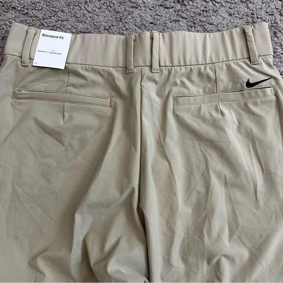 Nike Dri-Fit Womens Golf Khaki Standard Fit Pant L - Picture 11 of 13